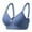Blue, variant on Pntutb Womens Plus Size Bra Wire Free Underwear Onepiece Bra Everyday Underwear Bras Beige L