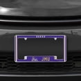 thumbnail image 2 of James-Madison Duke's Chrome Metal License Plate Frame with Full Frame Team Color Graphics, 2 of 6