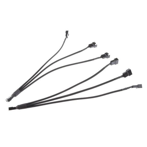 Adapter Cable (4pin To 3x 3/4pin) Fan Cable Extension 3pin PWM