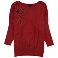 thumbnail image 2 of Suéter con Lentejuelas Alfani Rojo Grande, 2 of 2