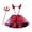Red, variant on Witch for Kids Tutu Skirt Witch Outfit Set Halloween Dress Party Girls Size 2-7 Years