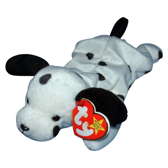Ty Beanie Baby - Dotty the Dalmatian |Stuffed Animal MWMT (With Fun Chops) Plush