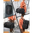 thumbnail image 3 of Bolsa de gimnasio RAINSMORE 45L para hombre con compartimento para zapatos y portátil, 3 of 7