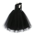thumbnail image 2 of Ekidsbridal One-Shoulder Sequins Tutu Flower Girl Dress Junior Bridesmaid Evening Formal Party Gown 182 2, 2 of 3