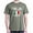 Military Green, variant on CafePress - Italian Flag Crest T Shirt - Men's Classic Graphic Cotton T-Shirt