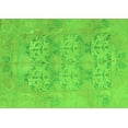 thumbnail image 1 of Ahgly Company Indoor Rectangle Oriental Green Traditional Area Rugs, 2' x 4', 1 of 4
