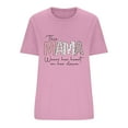 thumbnail image 3 of EQWLJWE Hauts d'Été pour Femmes Hauts pour Femmes en Liquidation Mode Féminine Manches Courtes Col Rond Hauts Amples Blouse Manches Bouffantes Imprimée, 3 of 3