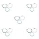 thumbnail image 1 of Sonducket 3 Pieces Retro Fashion Mountain Compass Beach Alloy Washable Climbers Exquisite Handmade Vacations Chains Bracelet Bangle Type2 NO2, 1 of 6