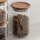 thumbnail image 5 of Tarro Sellado de Vidrio de Calidad Alimentaria con Tapa de Madera para Almacenamiento de Cocina Comercial, Tarro de Almacenamiento Sellado de Estilo Japonés, 5 of 5