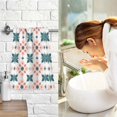 thumbnail image 7 of Yayeee 100% Cotton Hand Towels for Bathroom 16" x 28" Soft Absorbent Kitchen Towel, Flowers Geometric Pattern, 7 of 7
