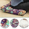thumbnail image 4 of Paisley Meditation Pillow, Boho Yoga Floor Cushion for Sitting and Quiet Time 22 x 22, 4 of 7