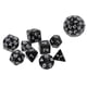 thumbnail image 5 of Juego de 10 dados numerados de varias caras, 6 colores a elegir, herramienta de juego PG Negro, 5 of 9