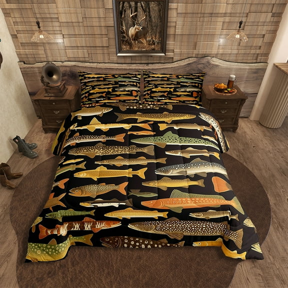 Abstract Comforter Modern Abstract Art Comforter Set for Boys Girls Children Pink Black Pattern Bedding Set Room Decor Toddler Size Duvet Set