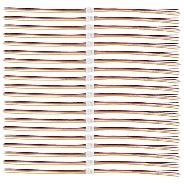 40PCS(20 Pairs) 2.0mm 4 PIN Female Male Connection Plug with 15cm Terminal Connector Wire Cable Comp
