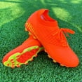 thumbnail image 4 of Zapatos de fútbol para hombre, botas de fútbol ultraligeras antideslizantes con picos largos, tacos profesionales para exteriores, zapatos deportivos de hierba, zapatillas a juego, 4 of 4