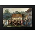 thumbnail image 2 of Friedrich, Johann 18x13 Black Modern Framed Museum Art Print Titled - Indian Dancers, 2 of 5