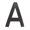 Bronze, variant on Architectural Mailboxes 3582B-A 4 in. Brass Floating House Letter A, Black
