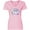 AD-Pink, variant on Inktastic Fluffy Sheep Family Women's V-Neck T-Shirt