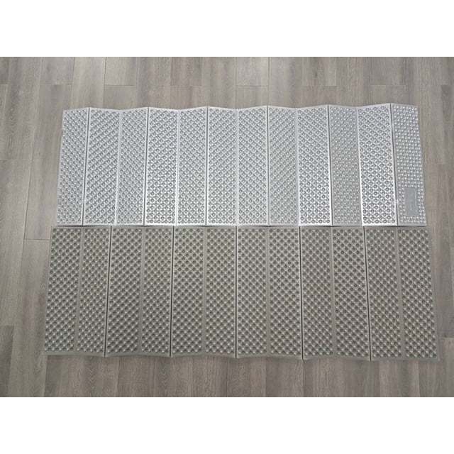 Estera plegable a prueba de humedad con forma de nido de huevos de una sola película para exteriores, estera para acampar con comedero para huevos para estudiantes, estera portátil para tienda de