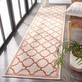 thumbnail image 4 of Safavieh Amherst Trina Geometric Runner Rug, Beige/Orange, 2'3" x 9', 4 of 14