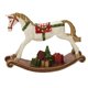 thumbnail image 1 of Adornos de caballo balancín de Navidad, estatuilla de caballo balancín de resina, decoración de mesa de Navidad, elementos de recuerdo de fiesta, decoraciones para el hogar, 1 of 3