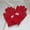 Red, variant on Sunvit-Panties Unisex Winter Knitted Gloves - Warm Cotton with Bowknot Detail, One Size Fits Most Khaki Gloves for Cold Weather Daily Wear,Size Free Size