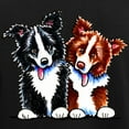 thumbnail image 3 of CafePress - Little League Border Collies Pajamas - Women's Short Sleeve Print T-Shirt and Pants Dark Cotton Pajama Set, 3 of 7