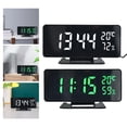 thumbnail image 1 of Reloj Digital automático USB Macarena Reloj digital de 2 piezas para dormir Blanco y Verde, 1 of 8
