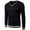 Black, variant on LUOGENLI Male T-shirts for Mens Men's V Neck Sweater Jumper Solid Sweater Jumper Top Mens T-shirts Graphic Tees Summer Clothes Mens T-shirts Graphic Tees St. Patrick's Day Red XXXL