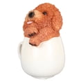thumbnail image 4 of Figura De Cachorro De Taza De Té, Estatua De Perro Coleccionable De Resina Con Detalles Ricos De 6,1 Pulgadas Para Decoración Del Hogar De Cafetería Bar, Figura Coleccionable De Cachorro De Taza De Té, 4 of 5