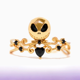 thumbnail image 1 of Anillo de circonita para mujer, joyería de Halloween, película de dibujos animados, Calavera, Araña, gato, regalo de vacaciones, nuevo, 1 of 1