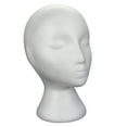 thumbnail image 1 of Modèle Factice Perruque Femme Présentoir Mousse Chapeau Support Lunettes Tête Mannequin Styrofoam Autre, 1 of 7
