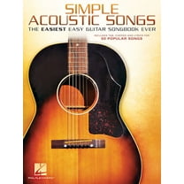 Simple Acoustic Songs: The Easiest Easy Guitar Songbook Ever, (Paperback)