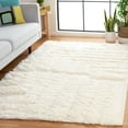 thumbnail image 2 of SAFAVIEH Casablanca Patrice Geometric Wool Area Rug, Ivory, 3' x 5', 2 of 8
