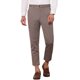thumbnail image 1 of Pantalones de cuadros INSPIRE CHIC para hombre, de frente plano, colores contrastantes, patrón irregular, talla 36, marrón, 1 of 5