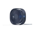 thumbnail image 5 of Mini ventilador de escritorio USB, rotación 360, portátil azul ER, 5 of 5