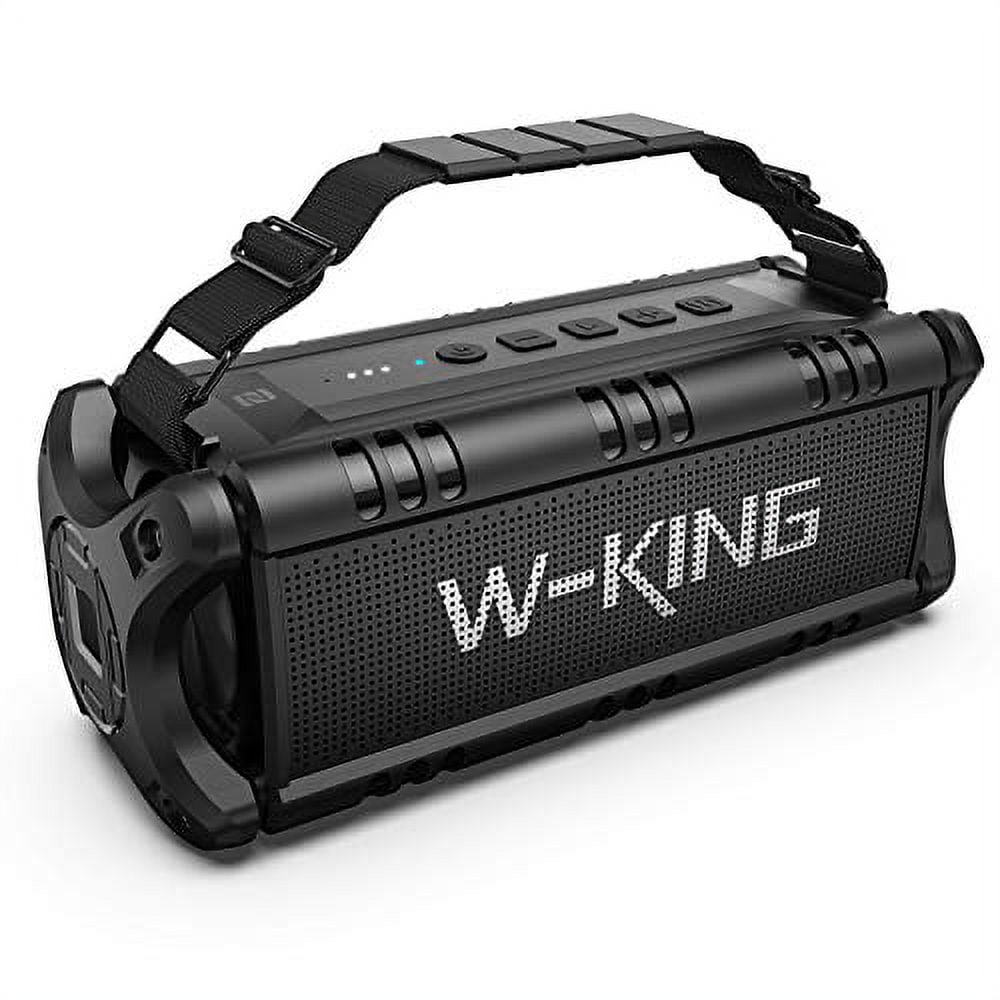 BIG LOUD W-King 50W Bluetooth Speakers, 30H Playtime, IPX6