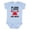 AE-Light Blue, variant on Nana and Poppop Love Me Crab Boys or Girls Baby Bodysuit