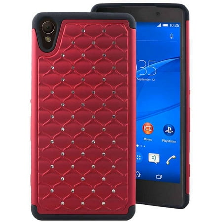 Encased Gems - Sony Xperia Z4v Case, Impact XB Bling Jewel Cover