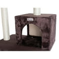 thumbnail image 4 of GleePet 57" Cat Tree GP78570923 Coffee Brown W Ramp, 4 of 9