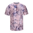 thumbnail image 1 of WEAIXIMIUNG Easter Mens Hipster Hop Short Sleeve Print T Shirt, 1 of 6
