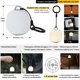 thumbnail image 2 of Linterna LED Recargable para Camping, Lámpara de Silicona Suave con Forma de Huevo, 3 Modos de Iluminación, Ideal para Exteriores y un ., 2 of 5