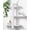 White, variant on Gronda Black Floating Shelves for Wall Mounted, 3 Tier Pine Wood Shelf for Living Room Bathroom Bedroom Home Decoration Storage, Modern 20in