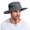 Dark Gray, variant on Sun Hats for Men, Wide Brim UPF 50+ UV Protection Caps, Mesh Quick-Drying Sun-Proof Outdoor Mountaineering Hat, Folding Packable with Drawstring, Dark Gray