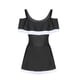thumbnail image 5 of Odeerbi 7-16 Años Traje de Baño de Una Pieza Para Niñas Traje de Baño de Verano Sin Hombros Con Shorts Traje de Baño Hawaiano Secado Rápido Traje de Baño Acolchado, 5 of 5