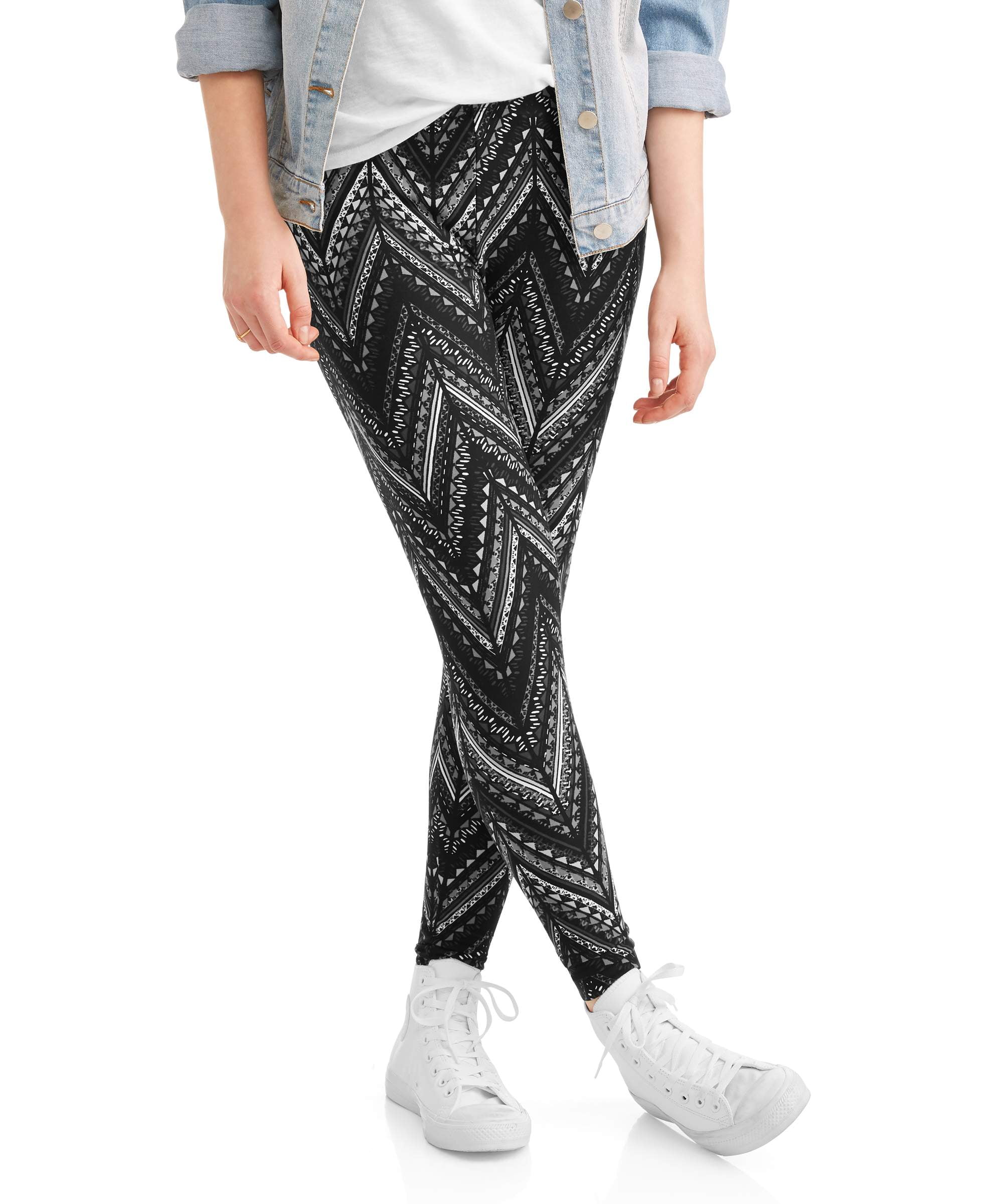 No Boundaries Juniors' Sueded Jersey Leggings