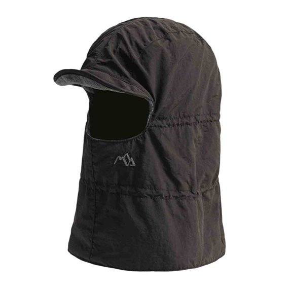 FAWUUDO Balaclava Hood Winter Hat for Men & Women Windproof One-Piece Fleece Hooded Scarf Ski Mask Cold Weather Hat