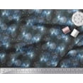 thumbnail image 2 of Soimoi Blue Heavy Canvas Fabric Scared Geometric Galaxy Print Sewing Fabric Yard 58 Inch Wide, 2 of 3