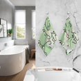 thumbnail image 7 of GZHJMY Cute Frog Funny Hand Towel Cotton Soft Absorbent Bath Hand Towels Decor, Multipurpose for Kitchen, Hotel, Spa, Yoga, Gym, Set of 2, 7 of 7