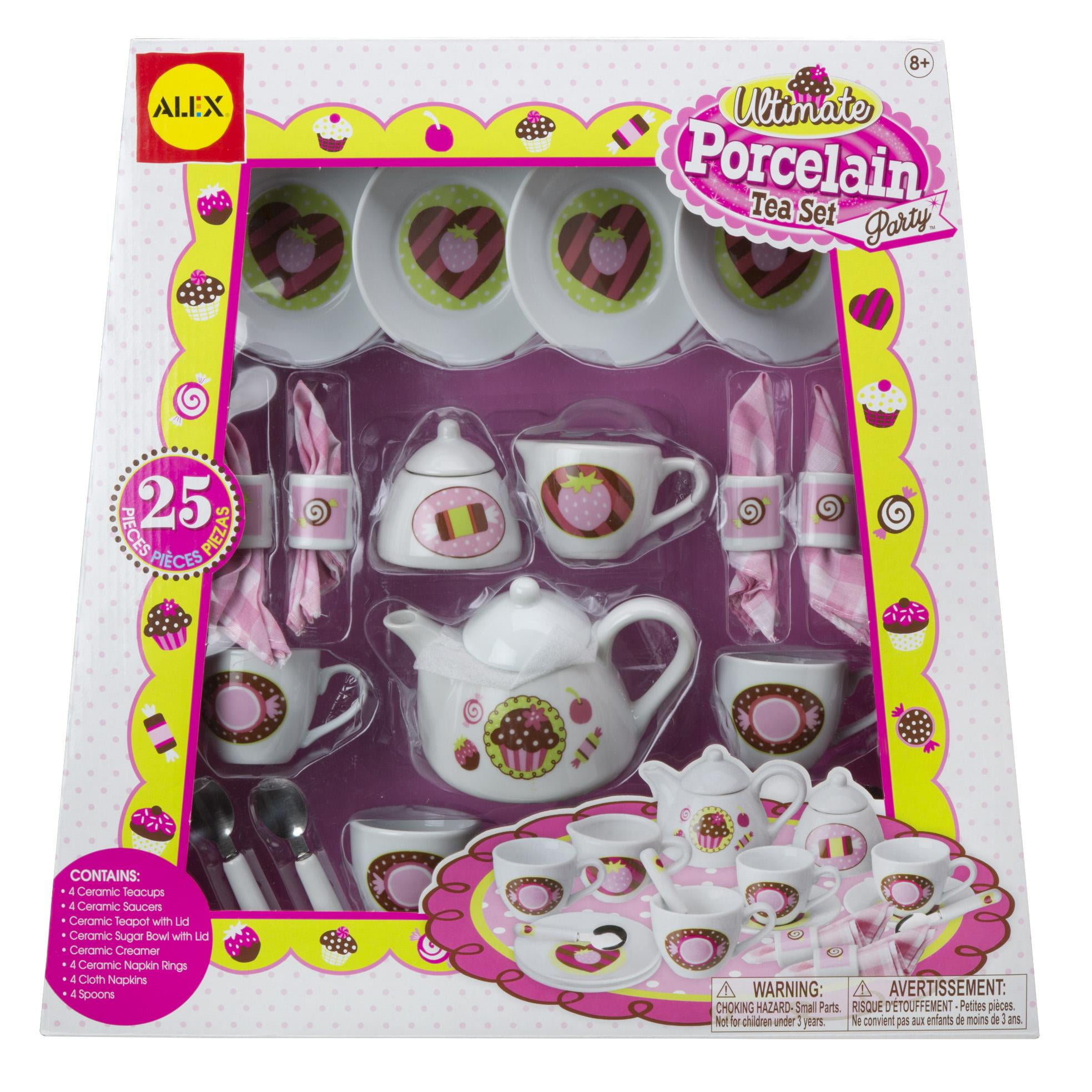 ceramic toy tea set